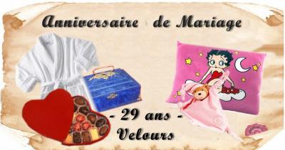 29 ans mariage